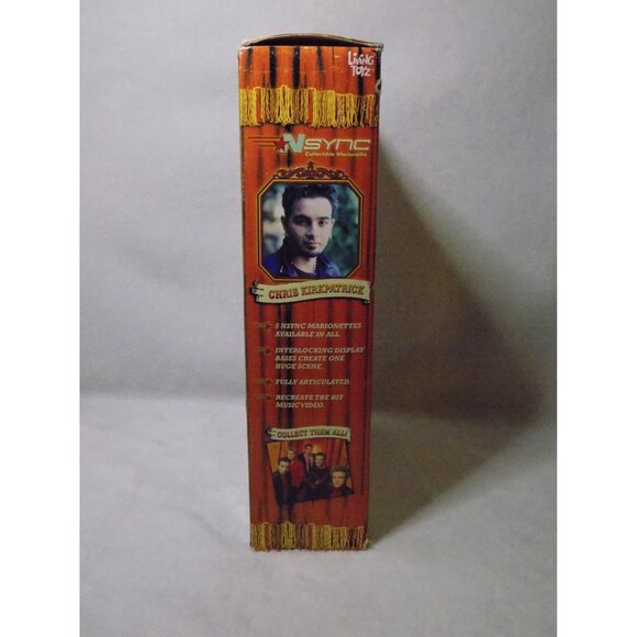 NSYNC Chris Kirkpatrick Collectible Marionette Doll Living Toyz 2000 Vintage - Picture 4 of 5